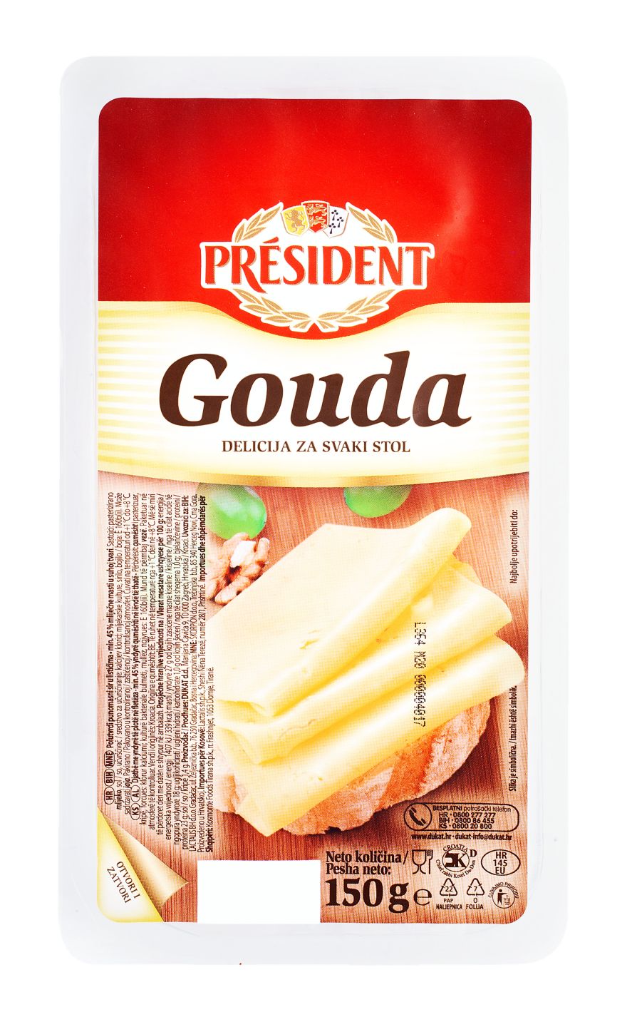 President Rezani sir, razne vrste
MPC 2.5.2025=3,19€
