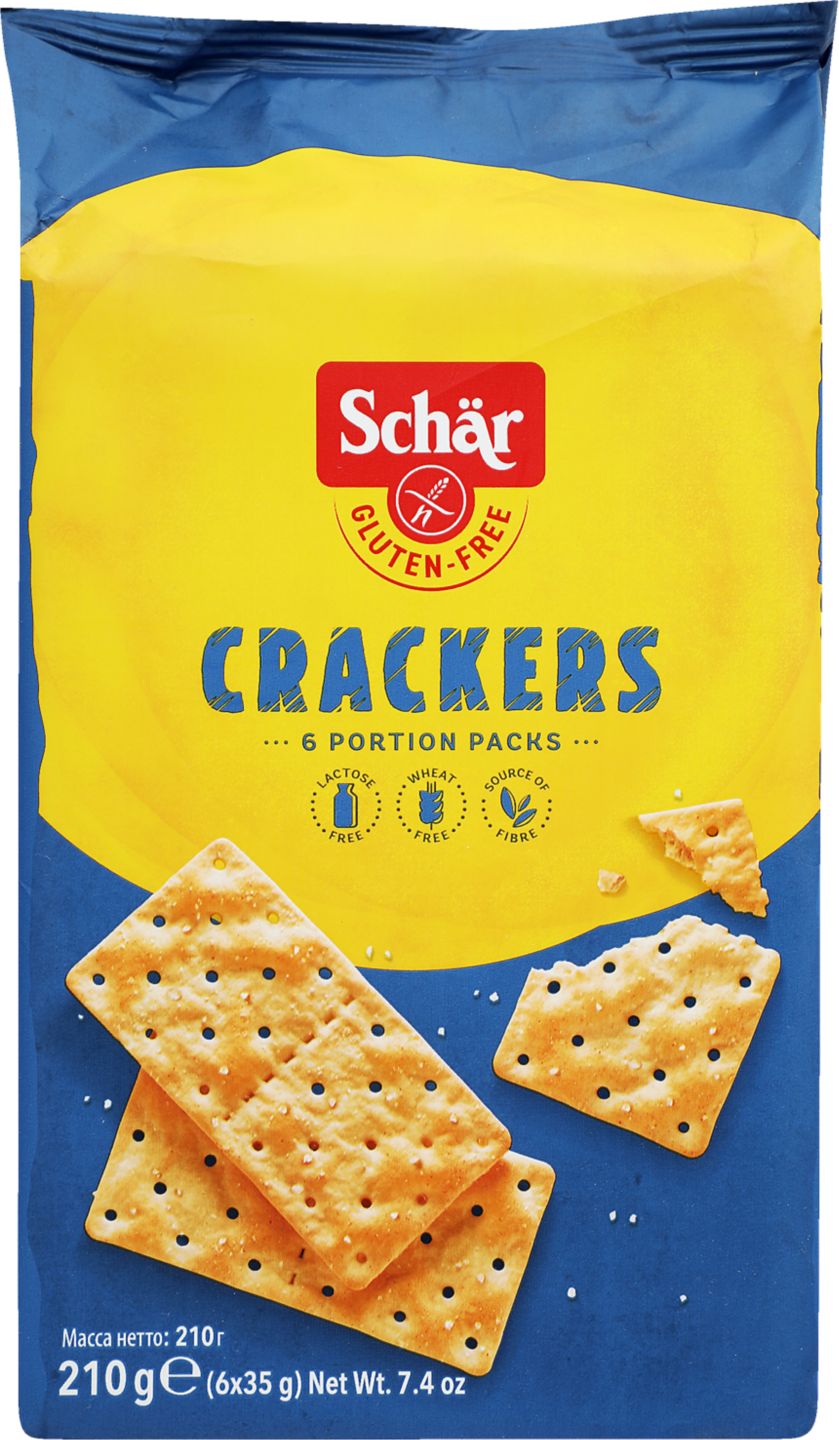 Schär Crackers trvanlivé
pečivo bezgluténové