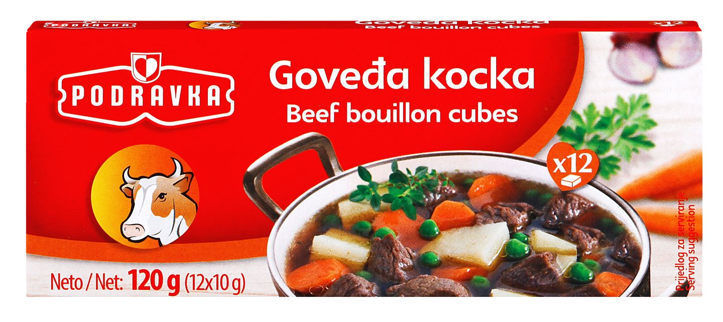 Podravka Goveđa kocka
MPC 2.5.2025=2,19€