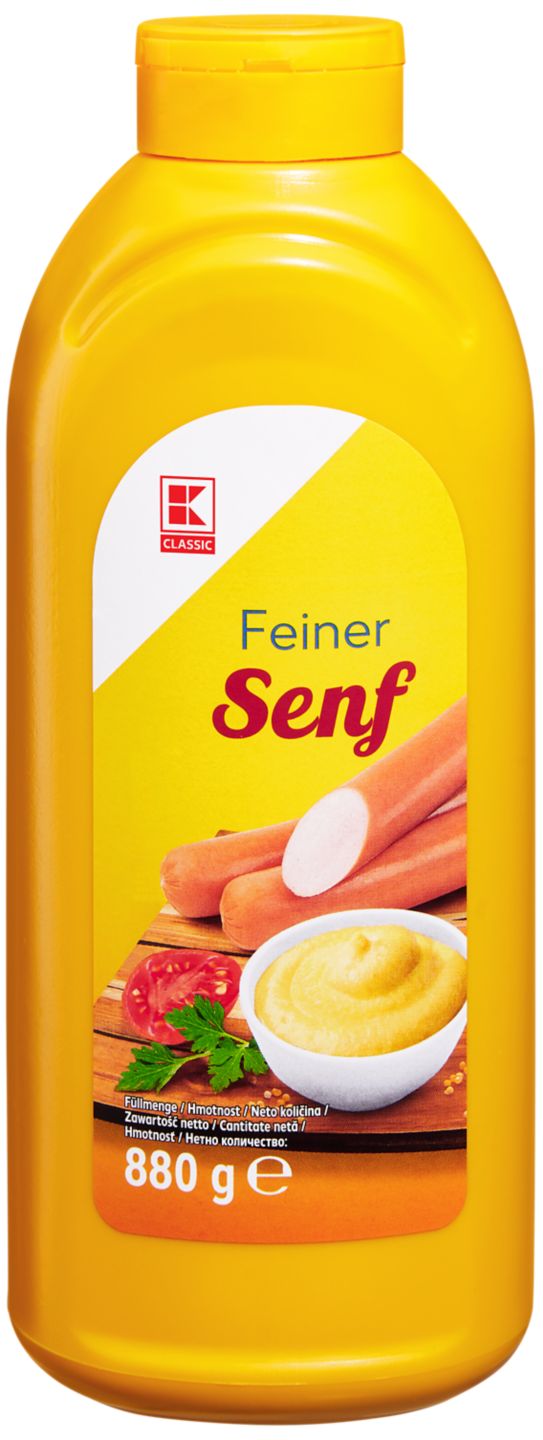 K-Classic Senf fine 880 g
MPC 2.5.2025=1,99€