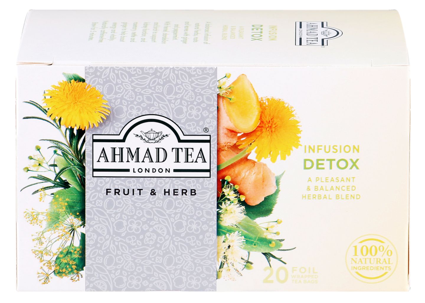 Ahmad Čaj čaj Detox
MPC 2.5.2025=3,45€