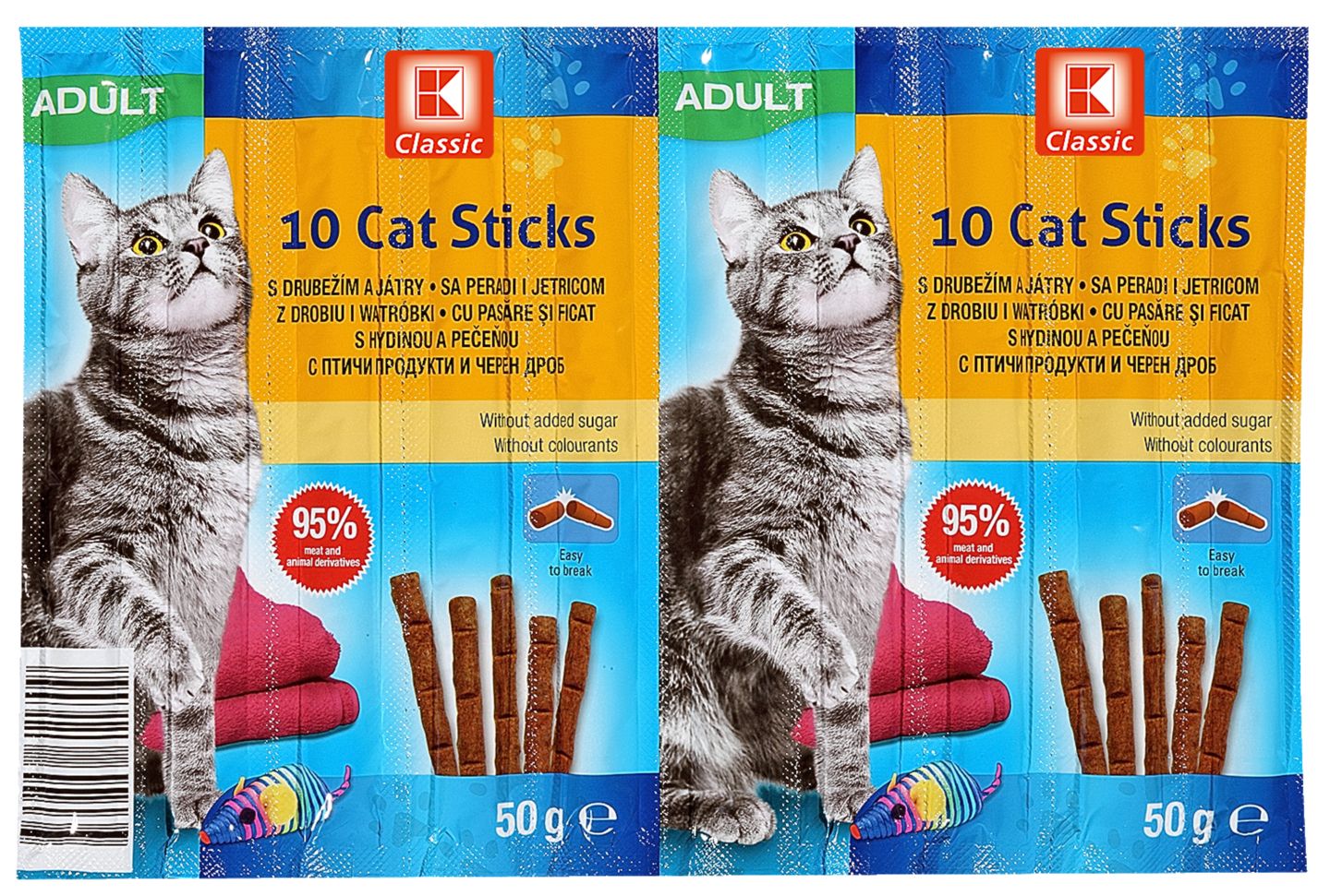 Изображение на K-Classic Лакомство за котки
различни видове