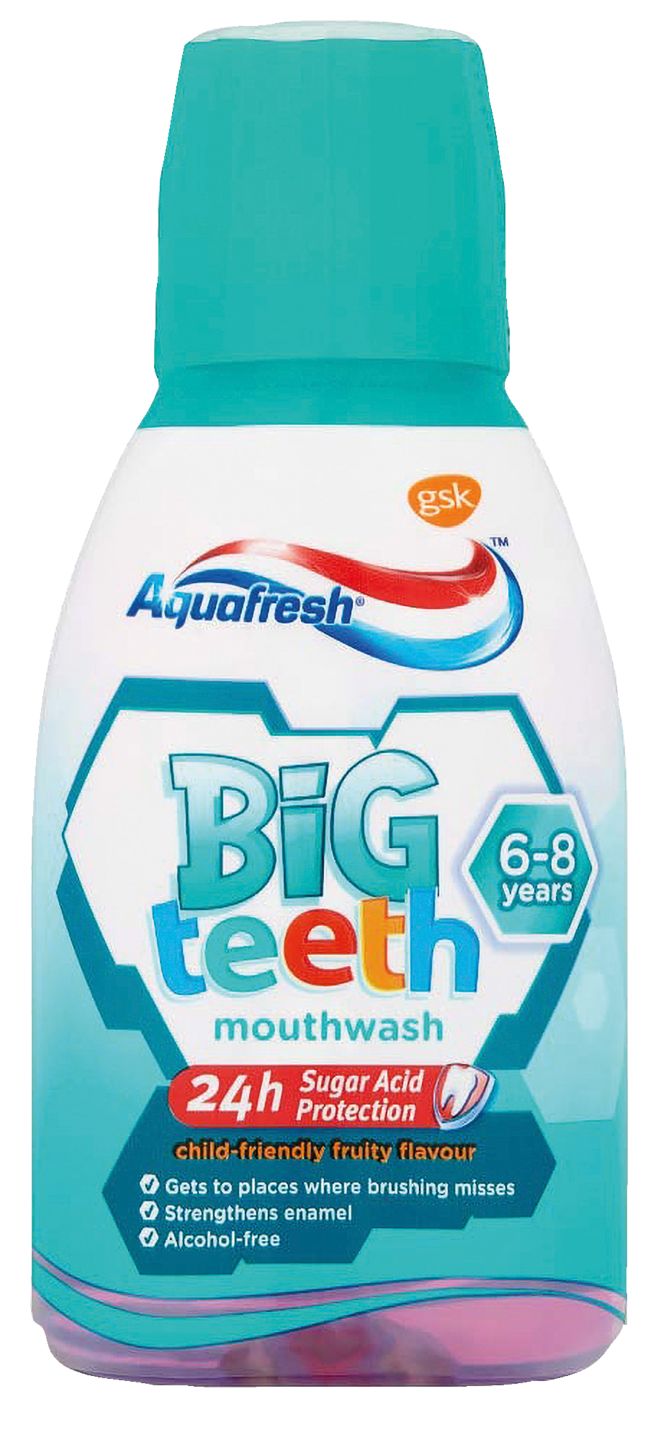 Изображение на Aquafresh Детска вода за уста
Big teeth