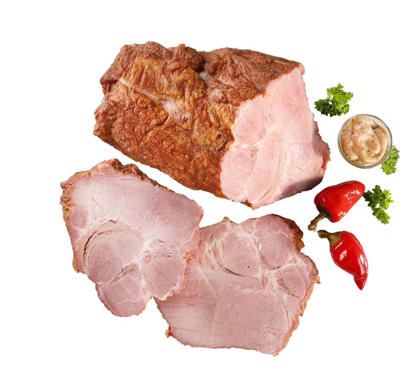 Údená bravčová krkovička bez kosti