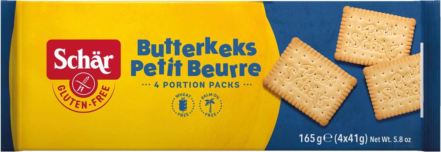 Schär Butterkeks sušienky
maslové bezgluténové