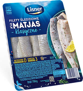Lisner Filety śledziowe á la matias