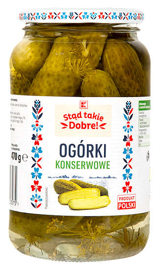 K-Stąd Takie Dobre Ogórki konserwowe