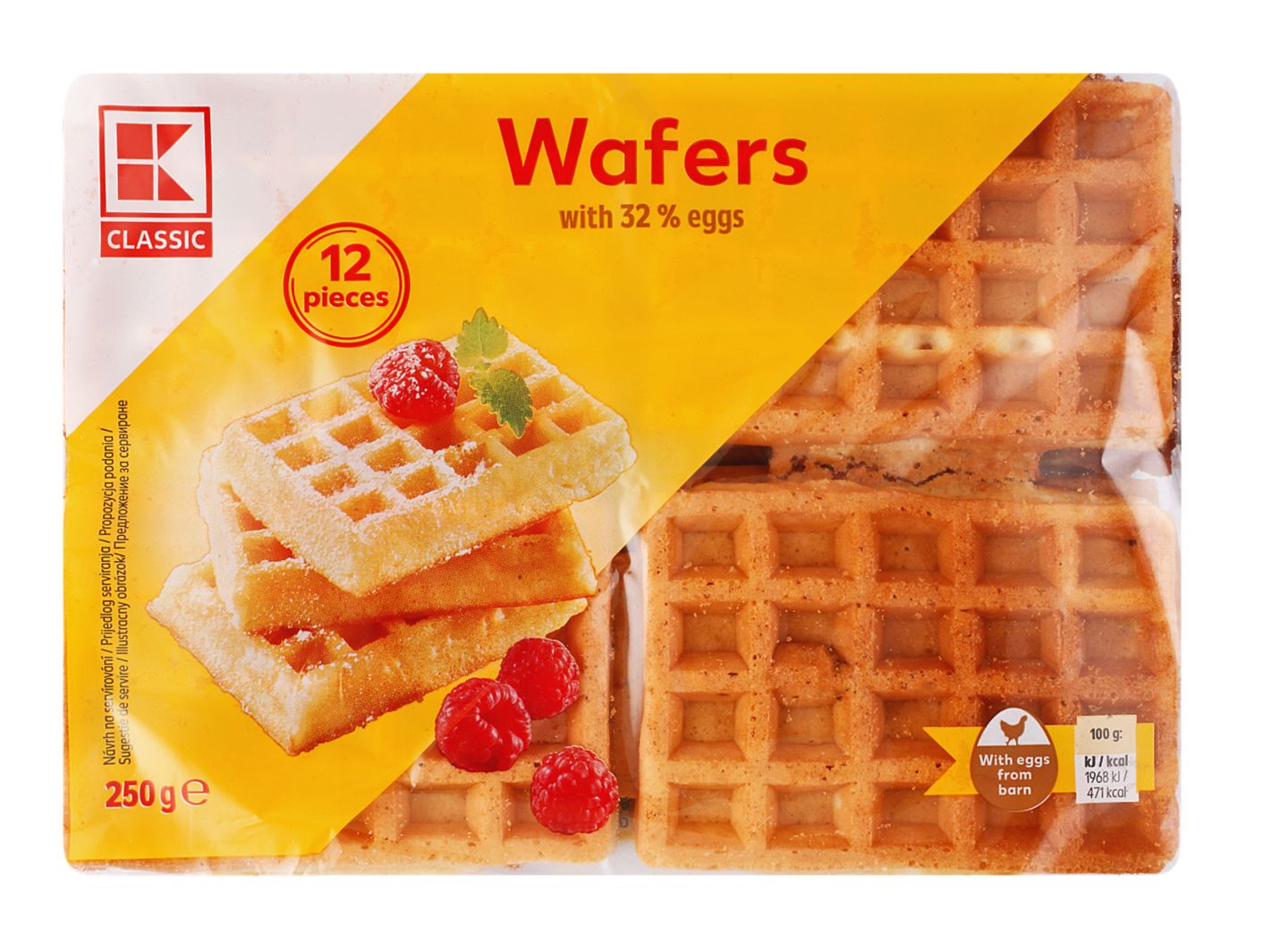 K- Classic Svježi vafli
MPC 2.5.2025=1,69€