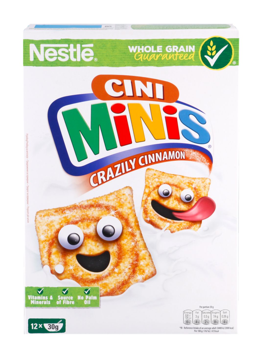 Nestle Cini minis žitarice
MPC 2.5.2025=4,29€