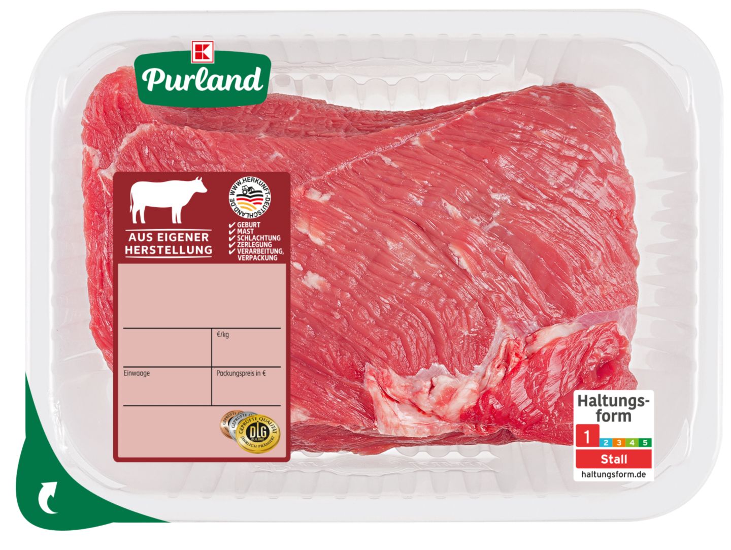 K-PURLAND Suppenfleisch ohne Knochen