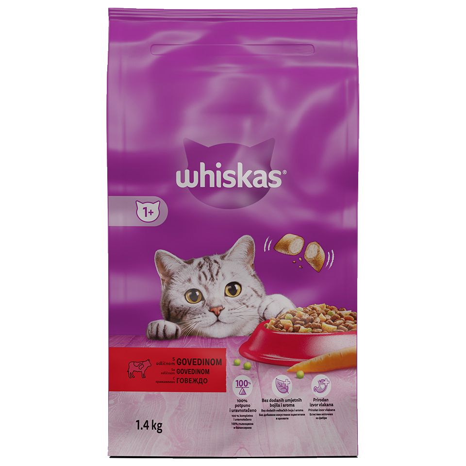 Изображение на Whiskas Суха храна за котки
различни видове