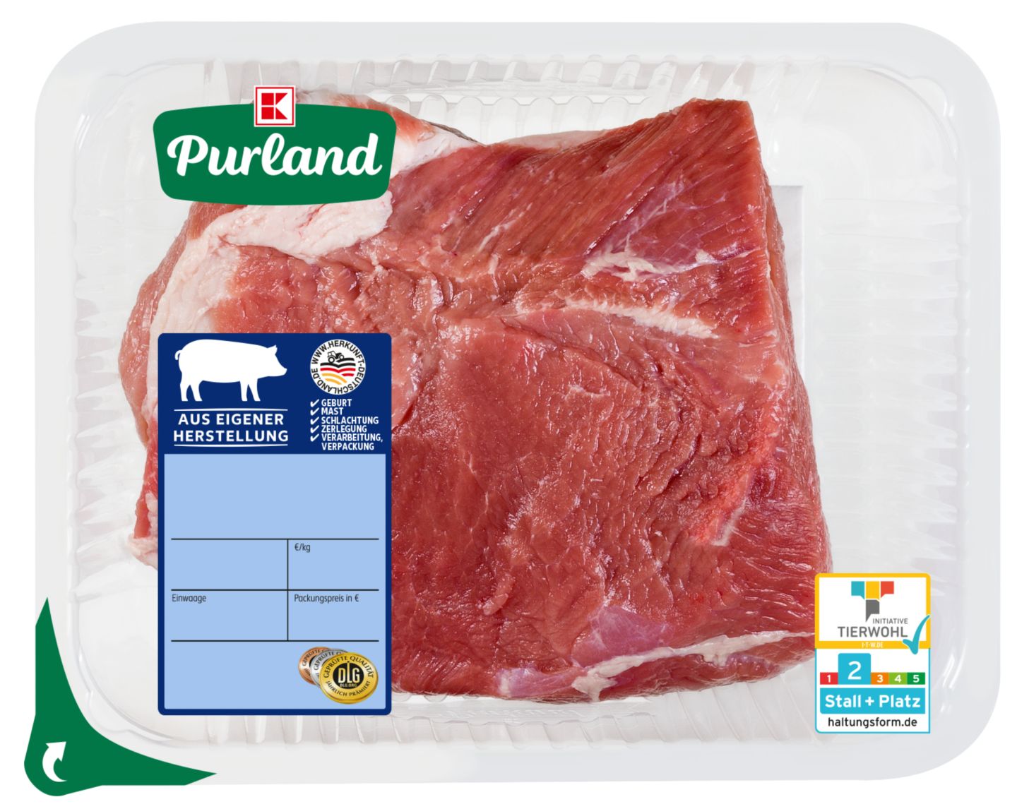 K-PURLAND Schweinenacken/-kamm ohne Knochen