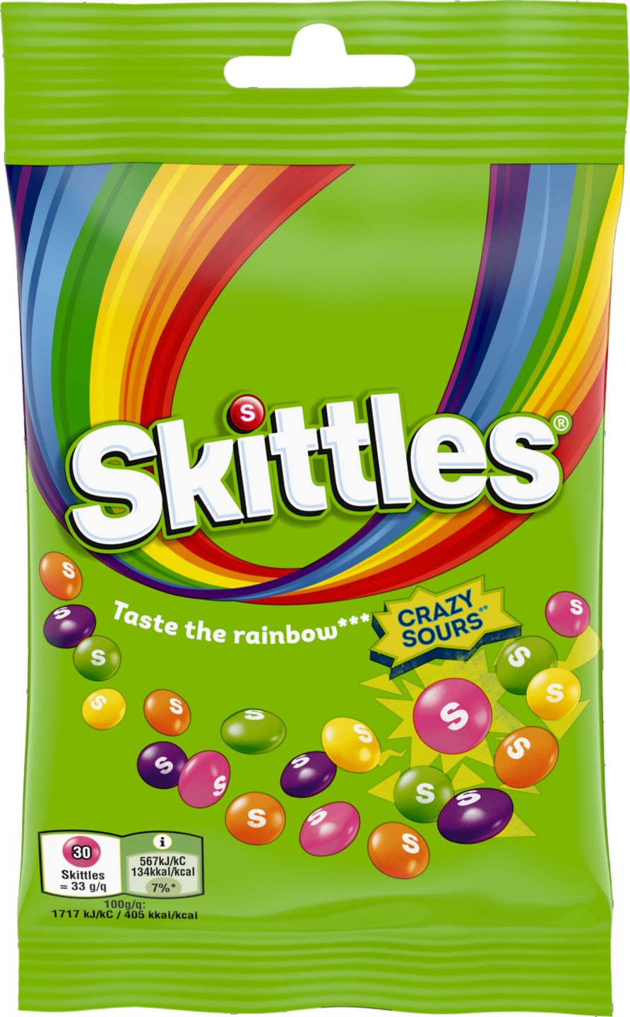 Изображение на SKITTLES Бонбони
различни видове