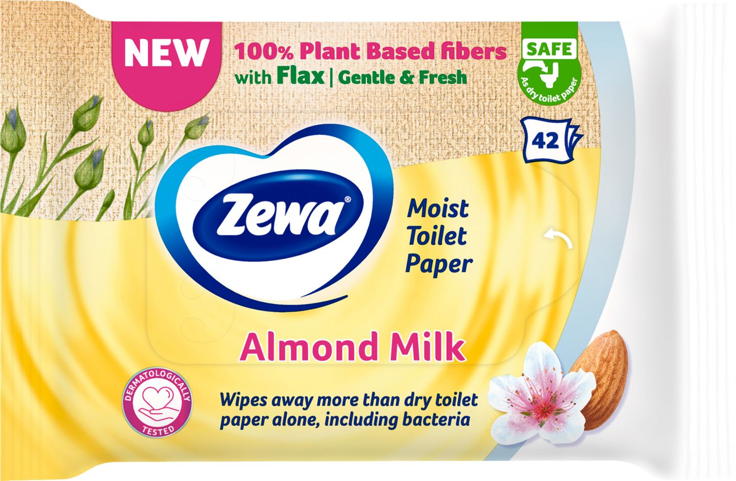 Изображение на Zewa Мокра тоалетна хартия
Almond