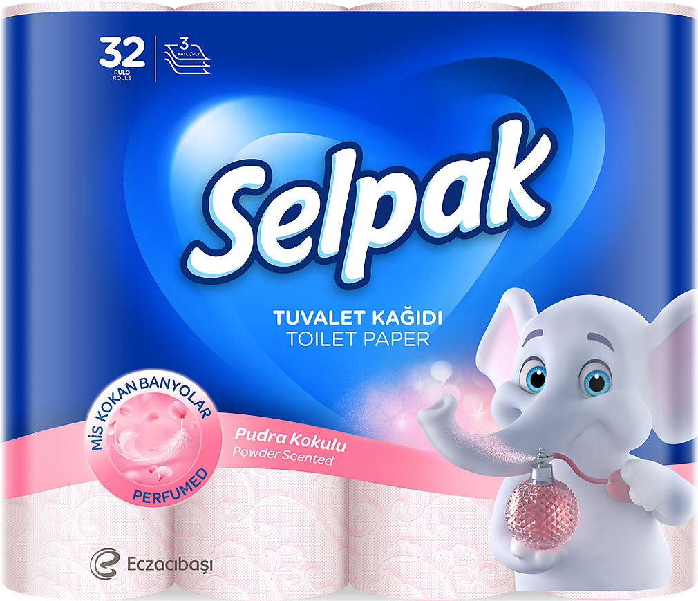 Изображение за продукта Selpak Тоалетна хартия трипластова