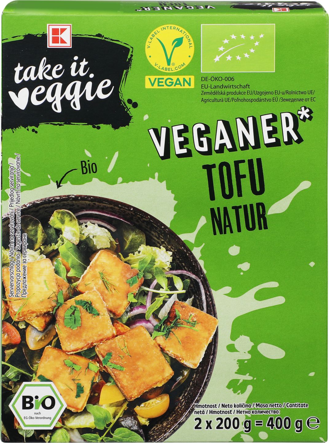 K-Take it Veggie BIO Tofu
natur