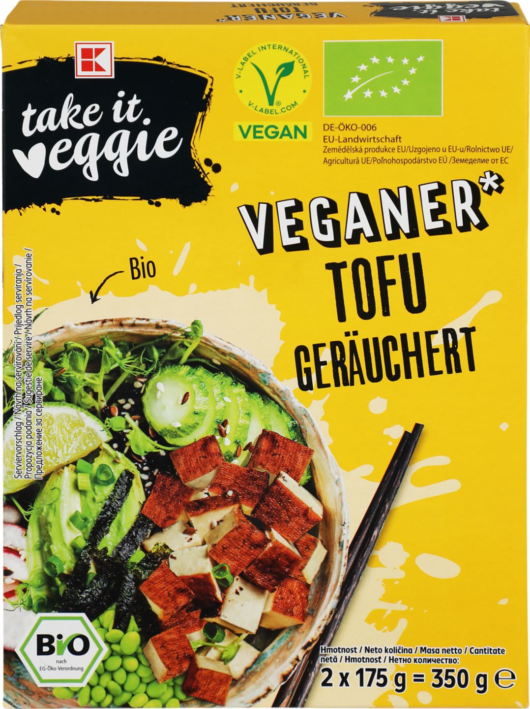 K-Take it veggie BIO Tofu
údené