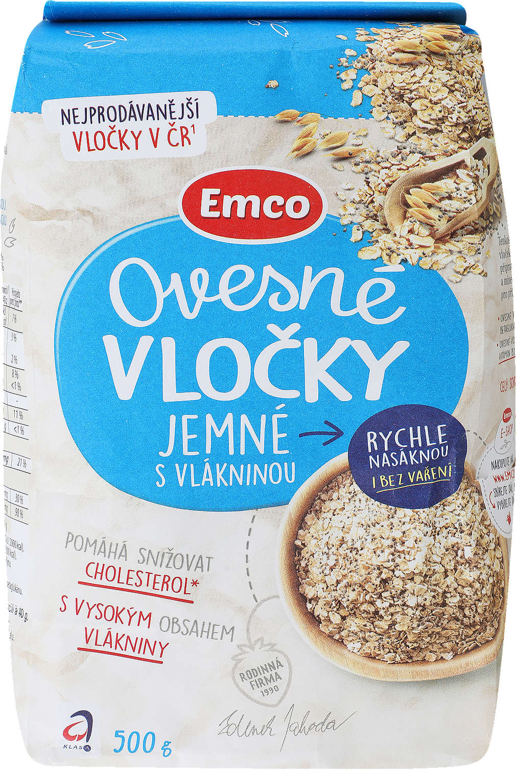 Zobrazenie výrobku Emco Ovsené vločky