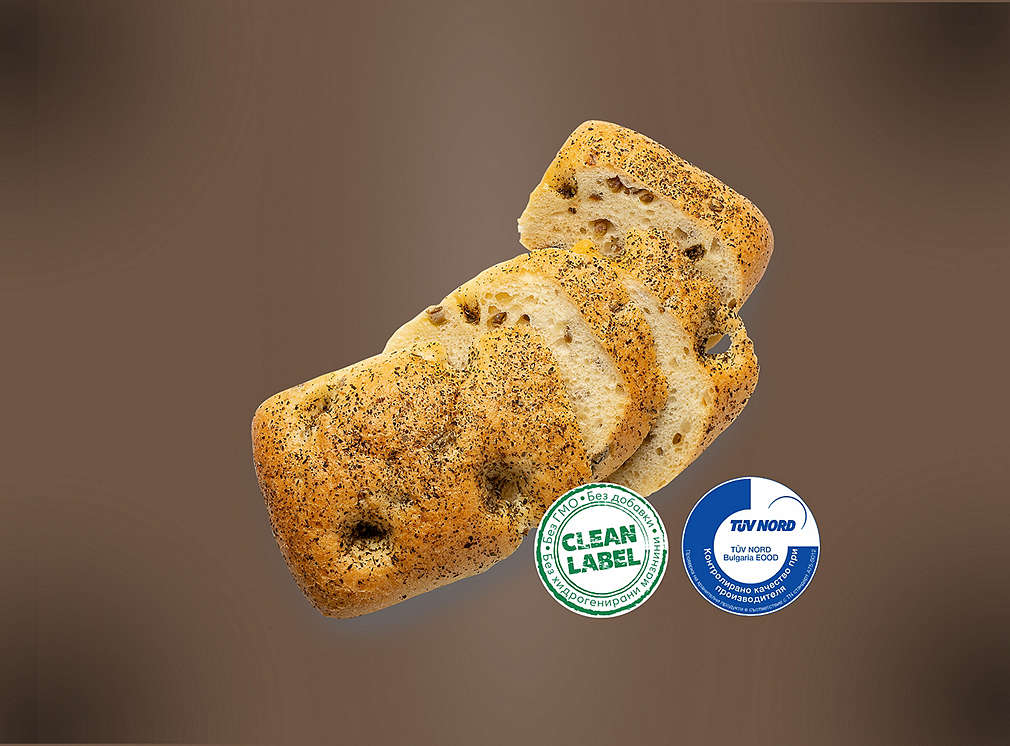 Изображение на Фокача с чубрица и маслини