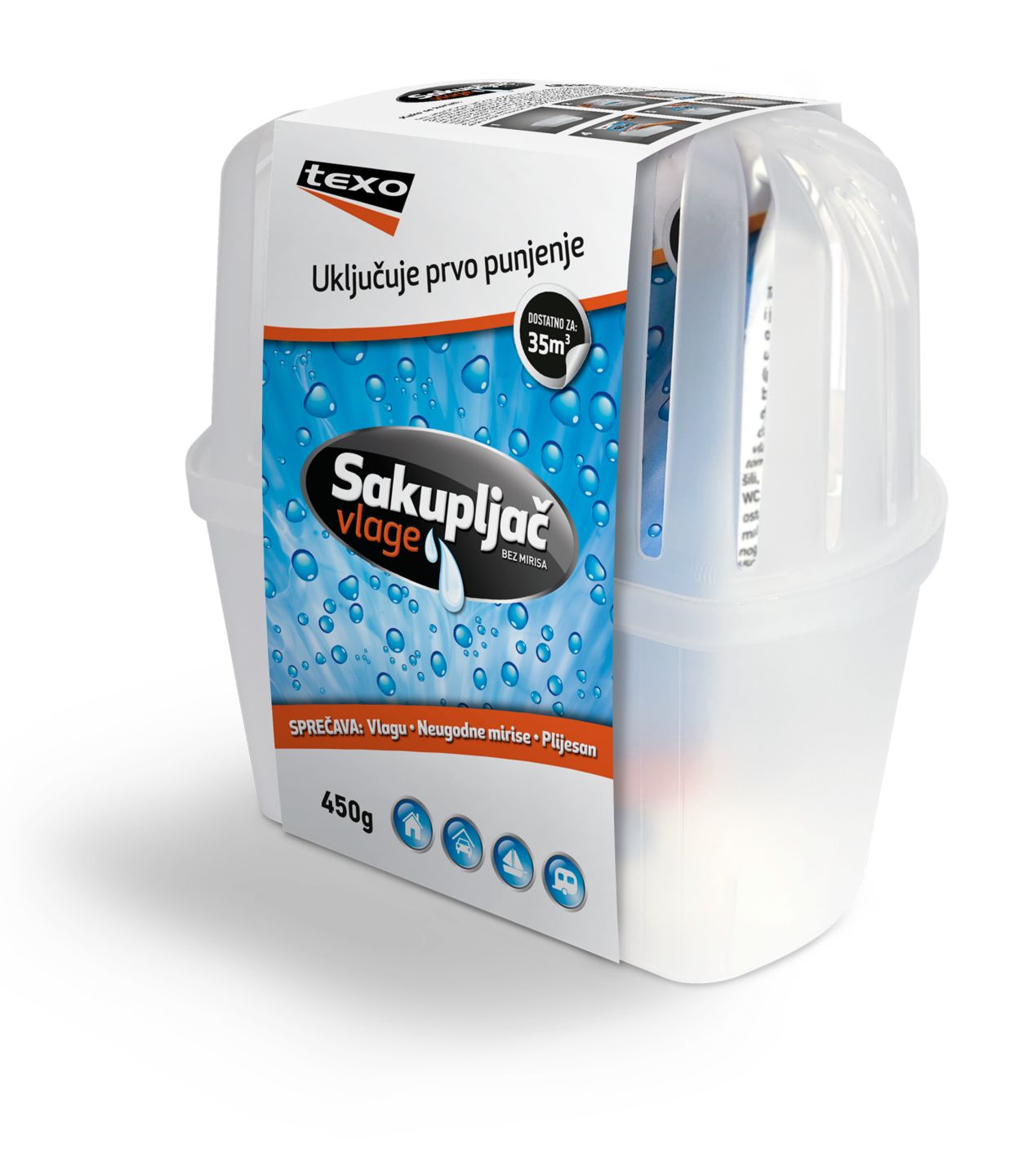 Texo Sakupljač vlage 450 g
MPC 10.09.2026=7,55€