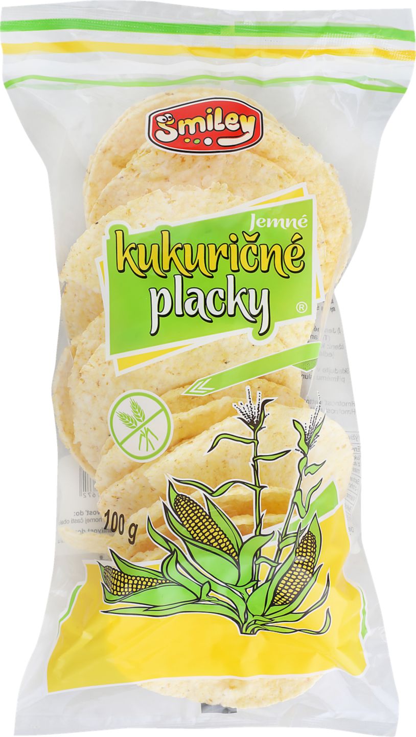 Kukuričné placky bezgluténové