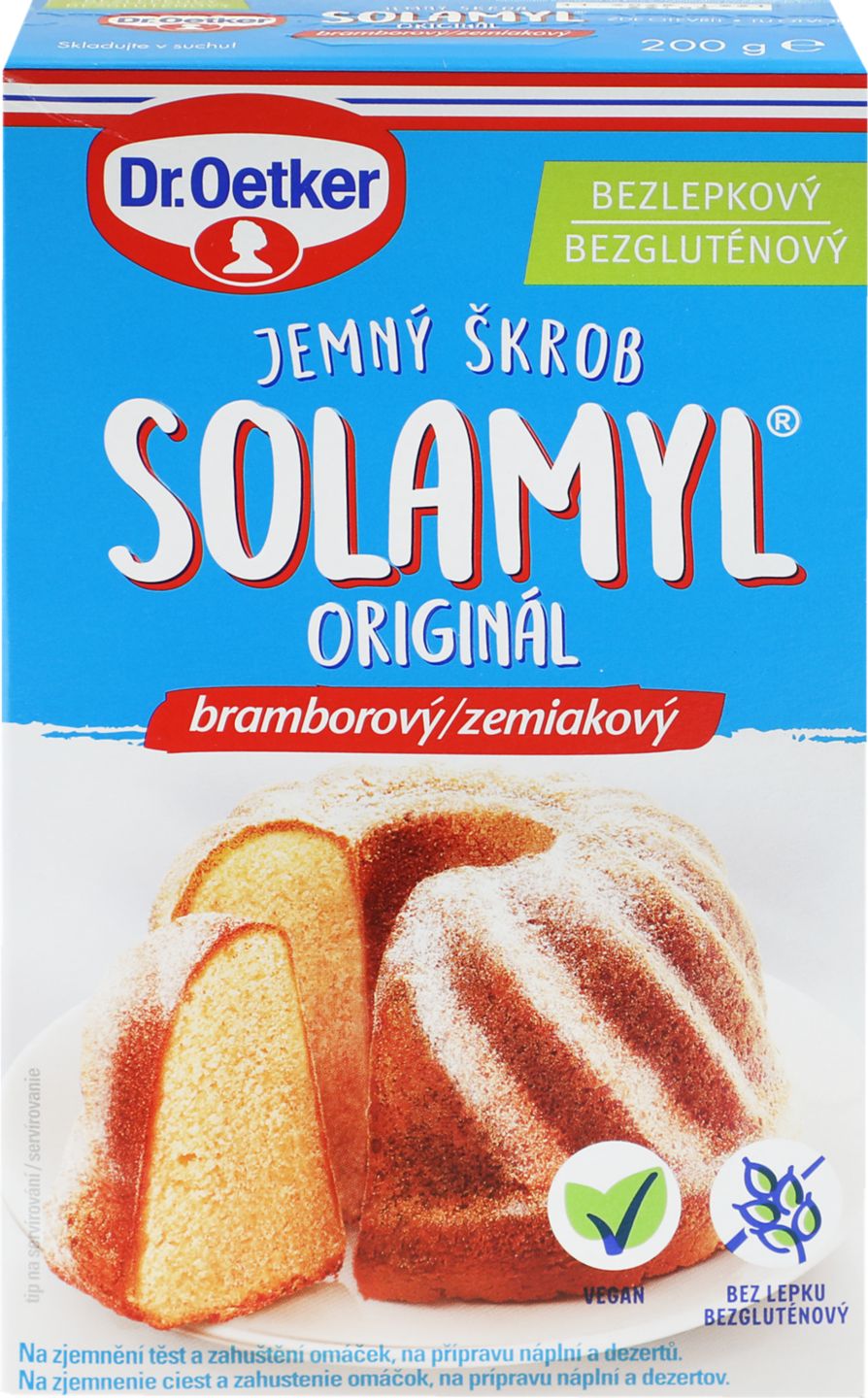 Dr.Oetker Solamyl alebo škrob