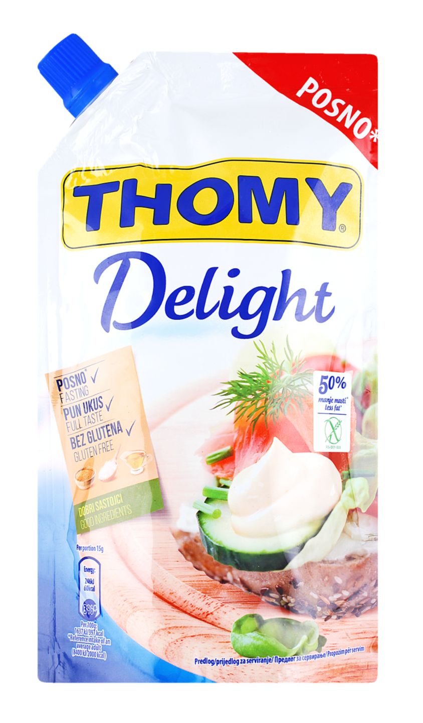 Thomy majoneza Delight,delikates ili burger
MPC 2.5.2025=3,15€