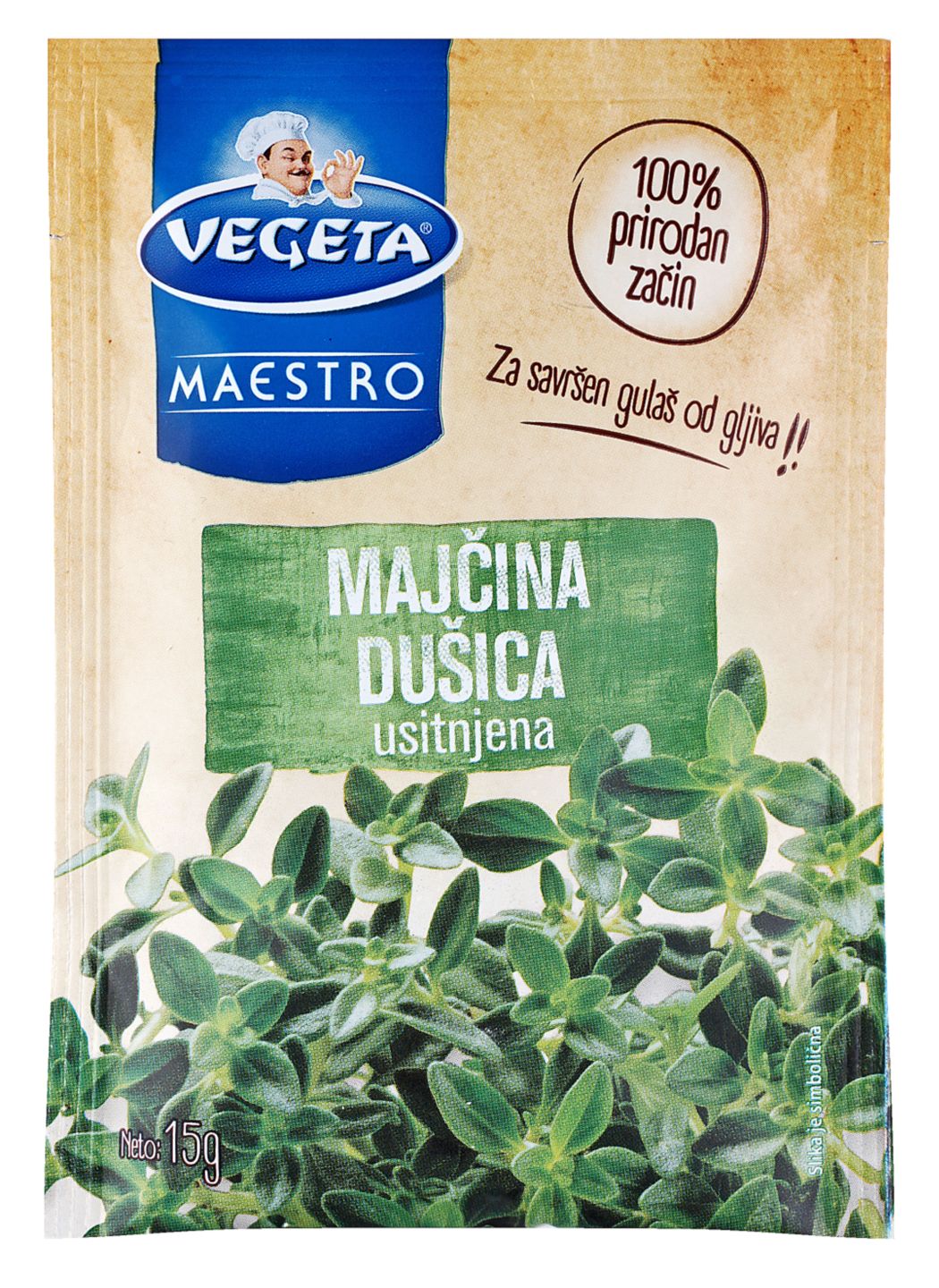 Vegeta Maestro Majčina dušica 15 g