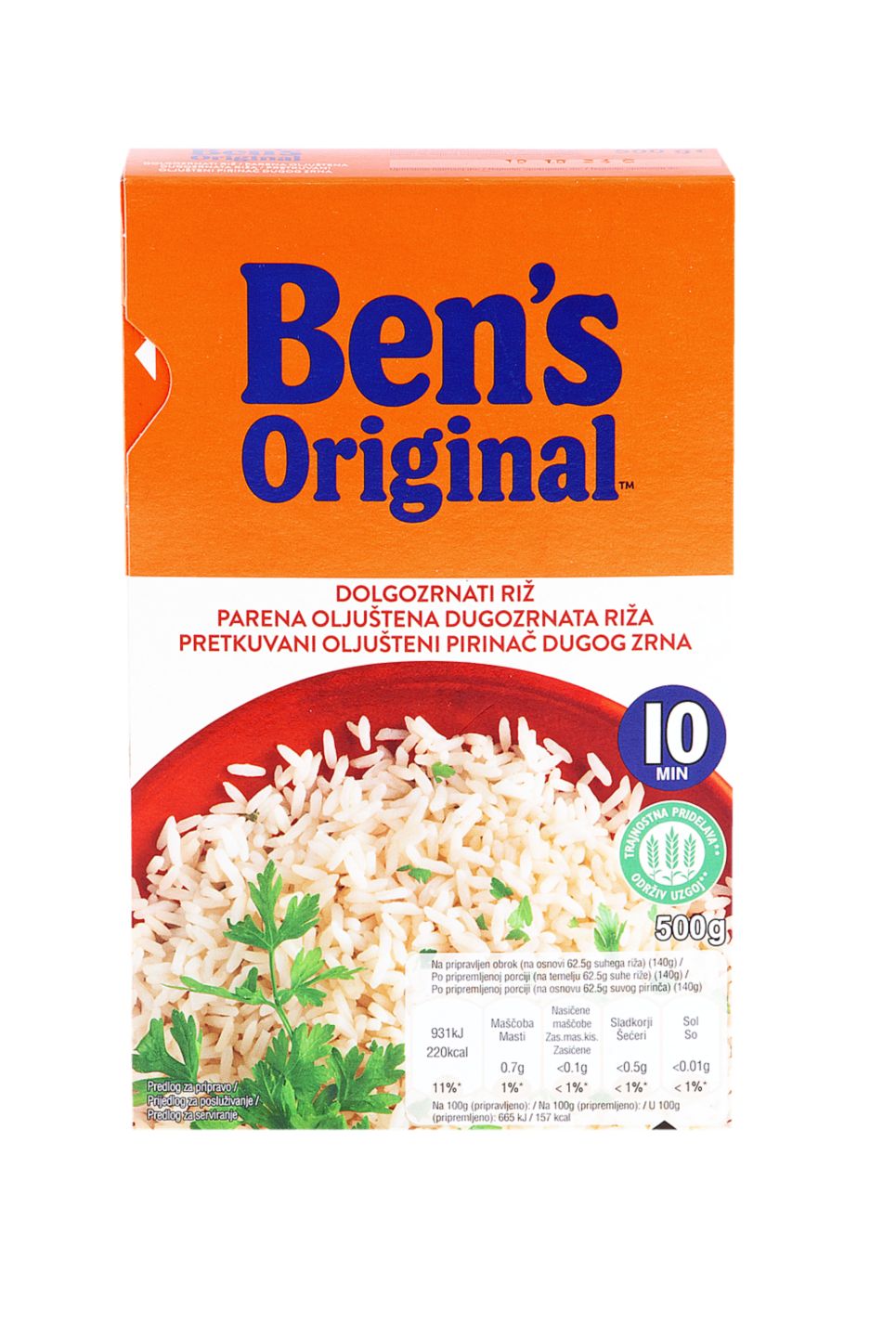 Ben's Original Riža
MPC 2.5.2025=3,69€