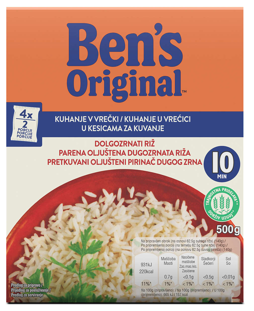 Fotografija ponude Ben's Original Riža parboiled dugo zrno