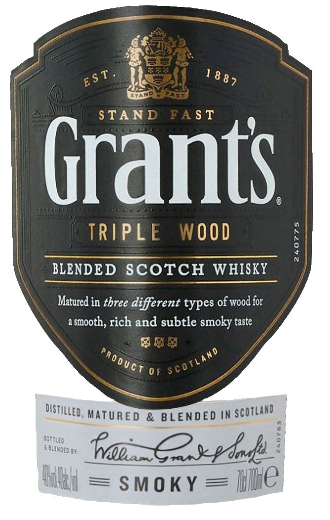 Изображение на Grant`s Smoky Шотландско уиски
40% vol