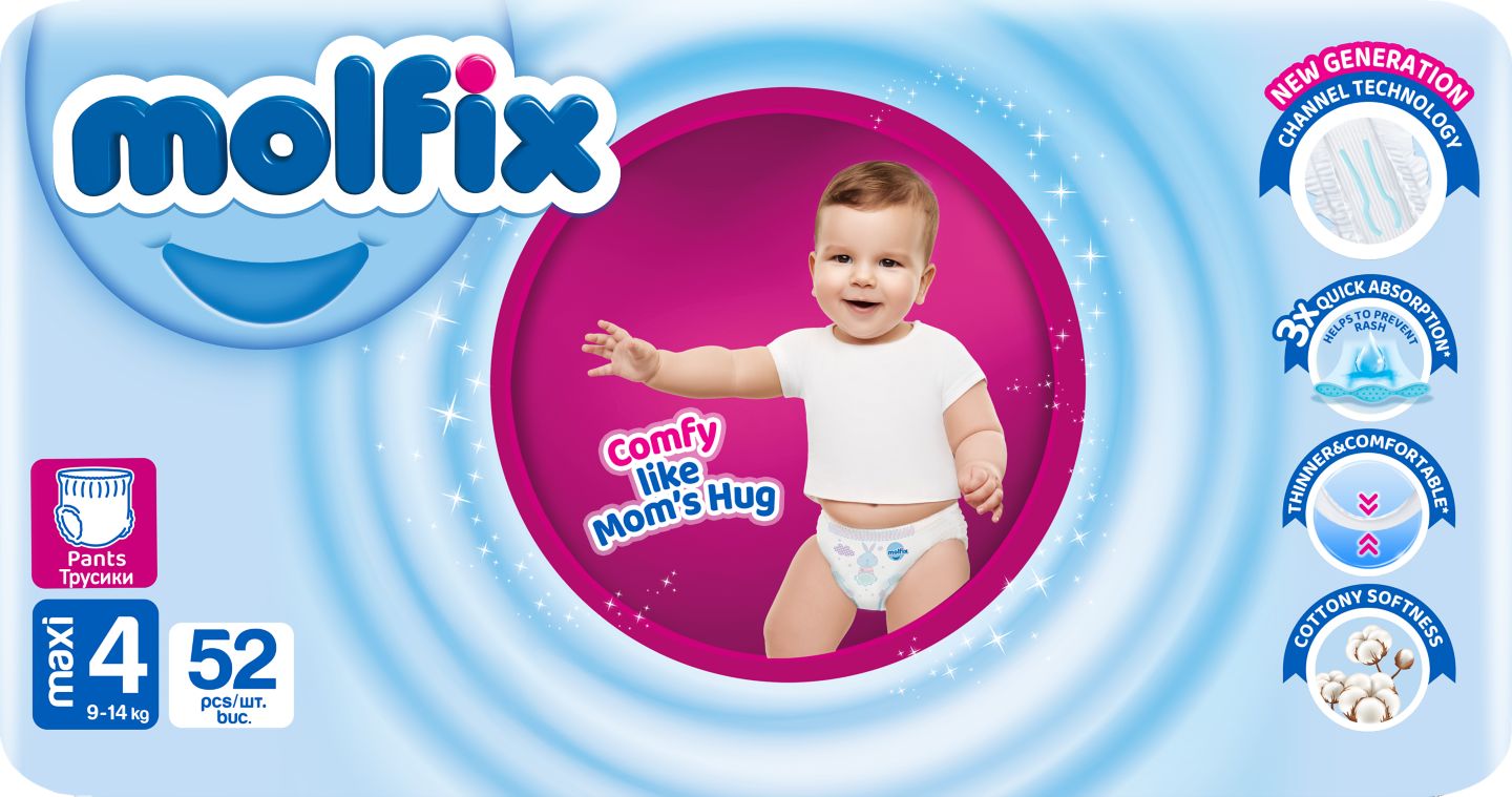 Изображение на Molfix Пелени или Гащички