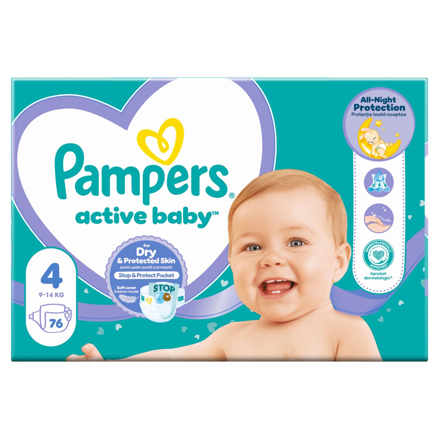 Изображение на Pampers Active Baby Бебешки пелени