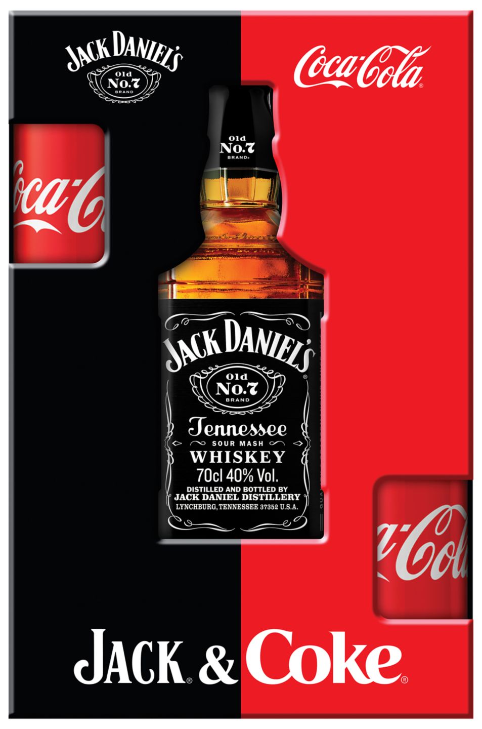 Изображение на Jack Daniel's + Coca Cola Tennessee уиски
промопакет