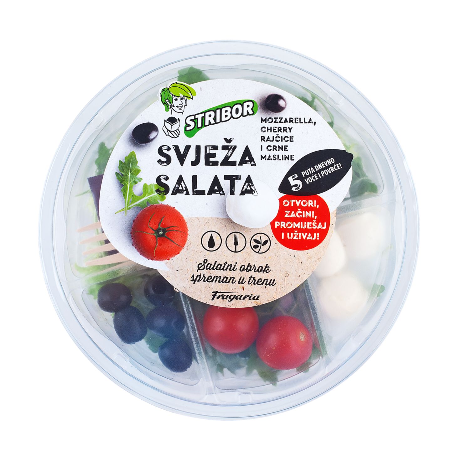 STRIBOR Salata sa mozzarellom 170 g
MPC 2.5.2025=2,65€