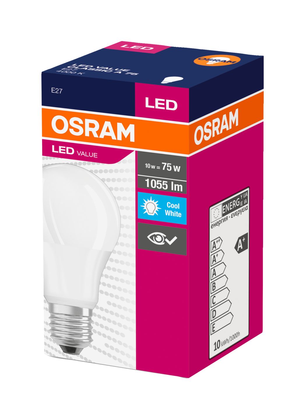 Изображение на Osram LED VALUE крушка
Е27
