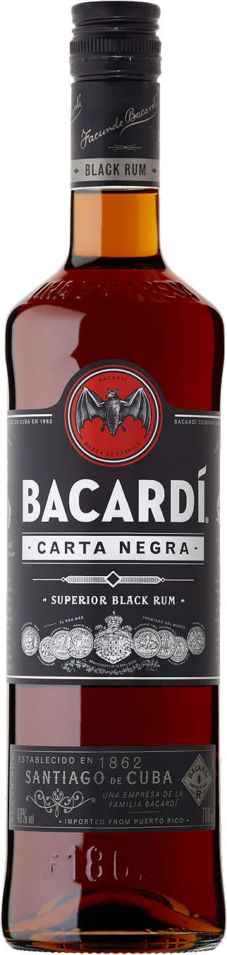 Zdjęcie oferty Bacardi Carta Negra Rum 40% alk.