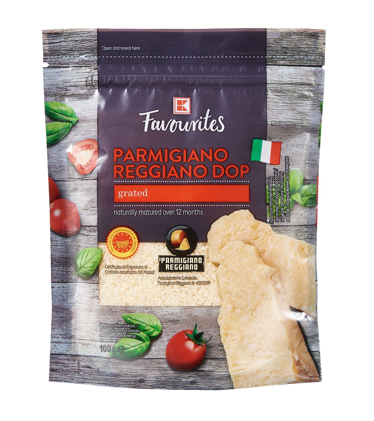 Изображение на K-Favourites Твърдо сирене
Parmigiano Reggiano