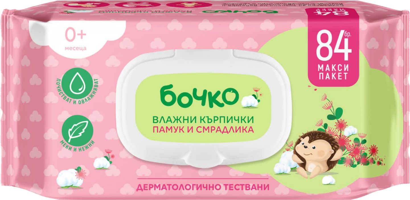 Изображение на Бочко Бебешки влажни кърпи
различни видове