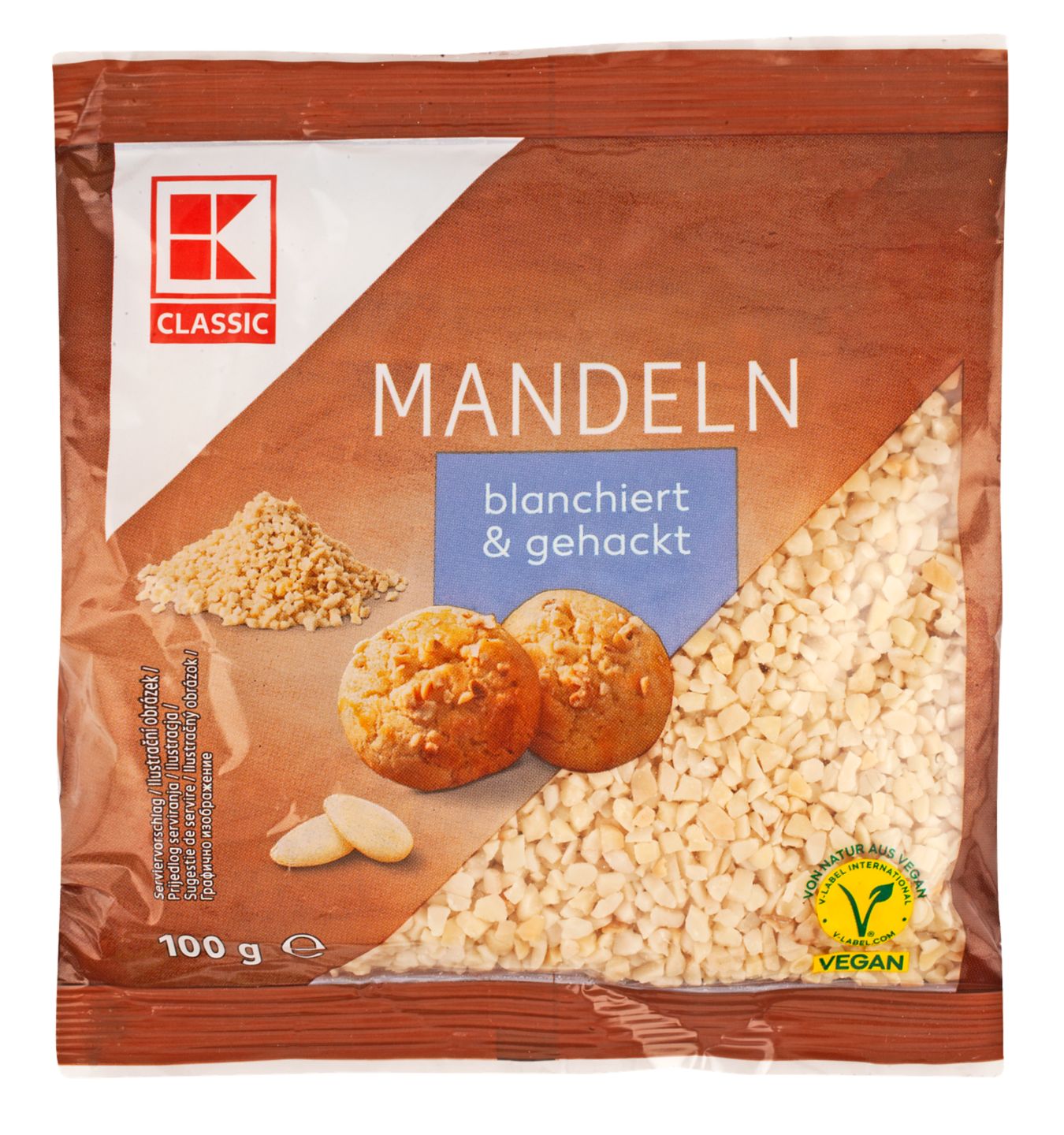 K-Classic Blanširani bademi
MPC 2.5.2025=1,39€