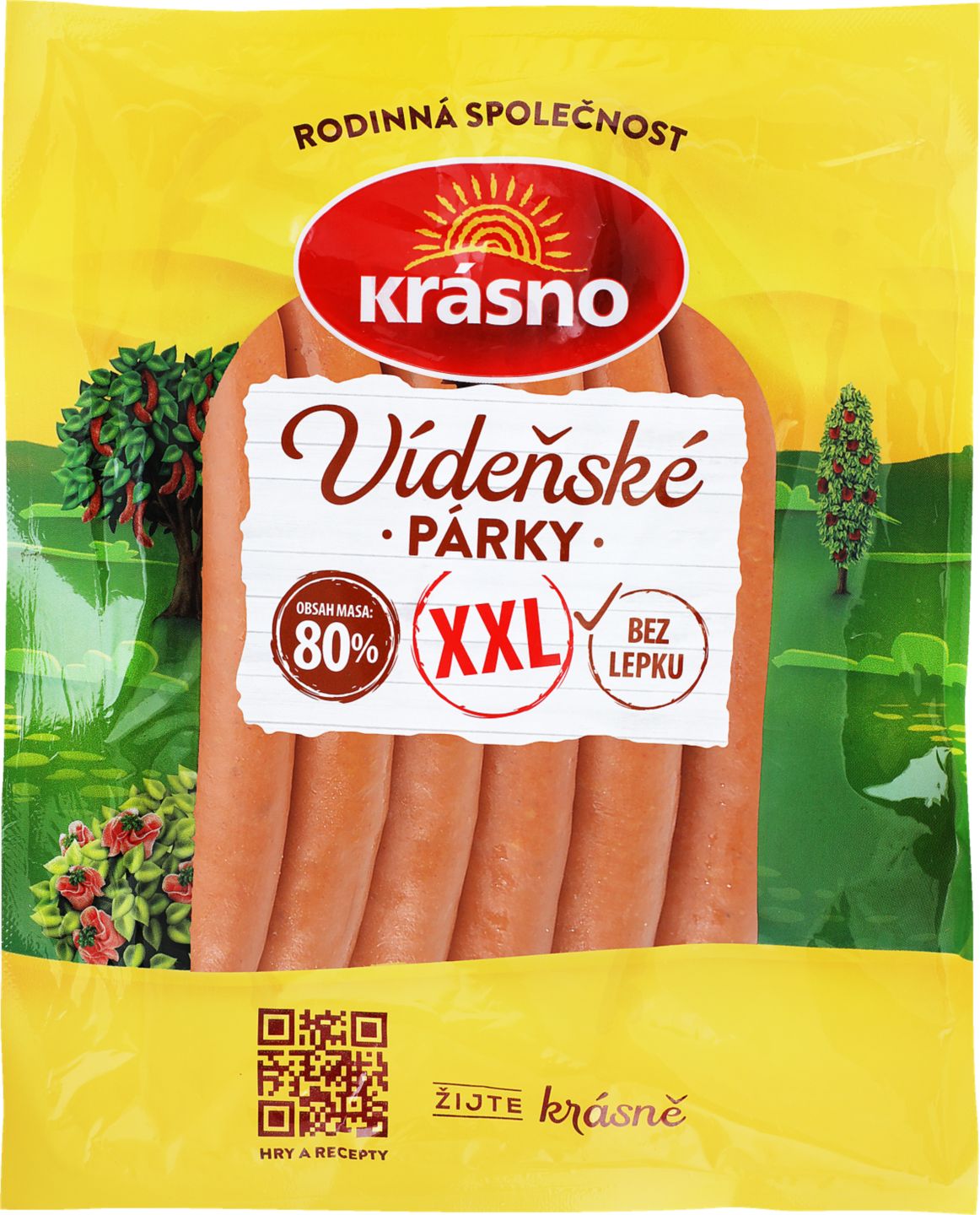 Krásno Viedenské párky XXL