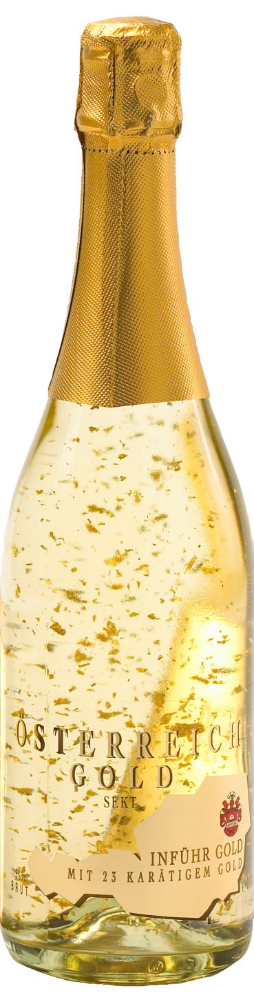 Изображение на Österreich Gold Пенливо вино
с 23-каратови златни частици