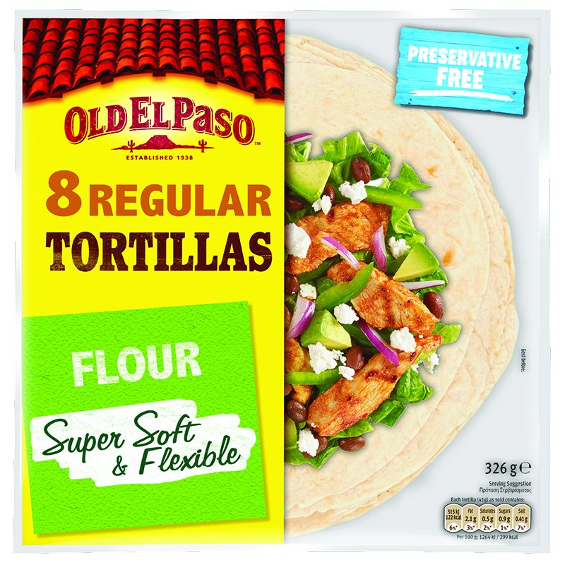 Изображение на Old El Paso Пшенична тортила