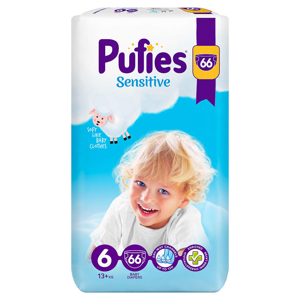 Изображение за продукта Pufies Sensitive Пелени