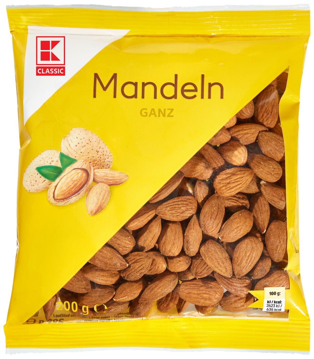 K-Classic Bademi cijeli 200 g
MPC 2.5.2025=2,55€