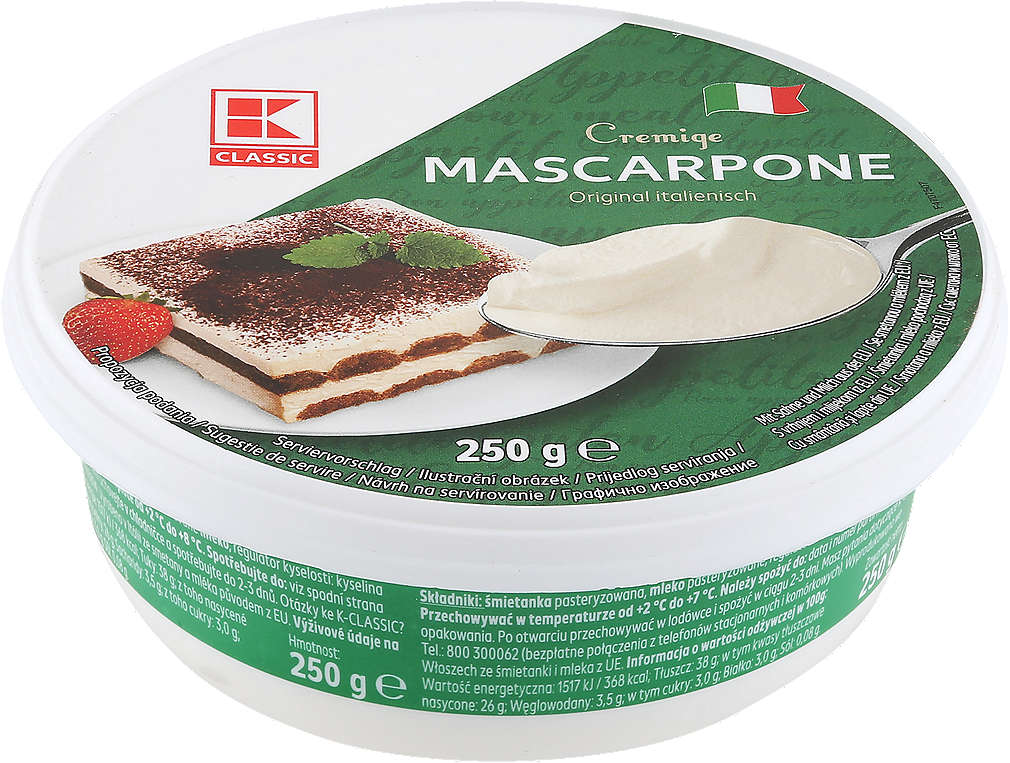 Zobrazenie výrobku K-Classic Mascarpone