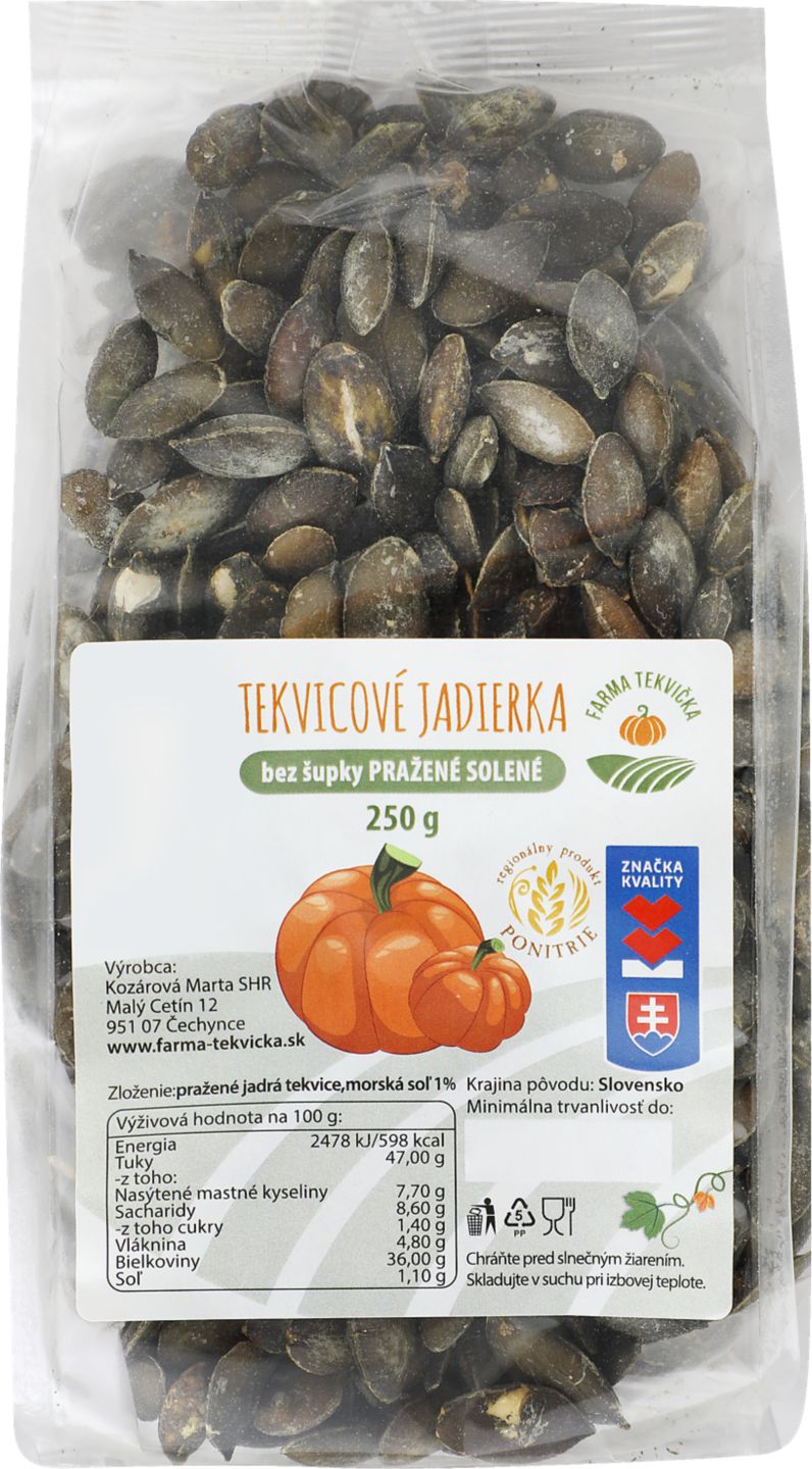 FARMA TEKVIČKA Tekvicové jadierka