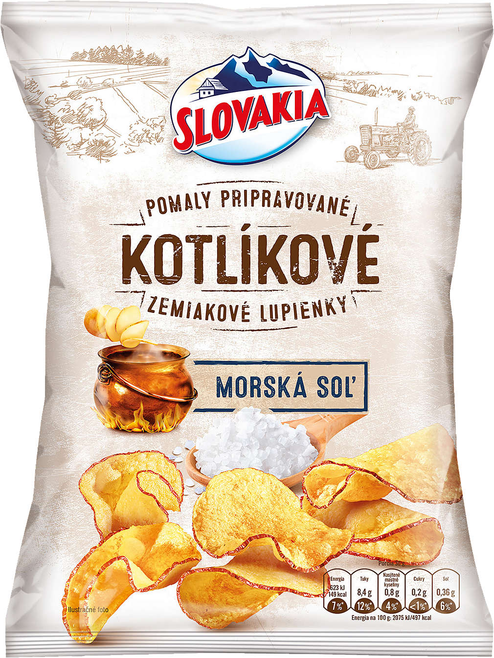Zobrazenie výrobku Slovakia Kotlíkové lupienky