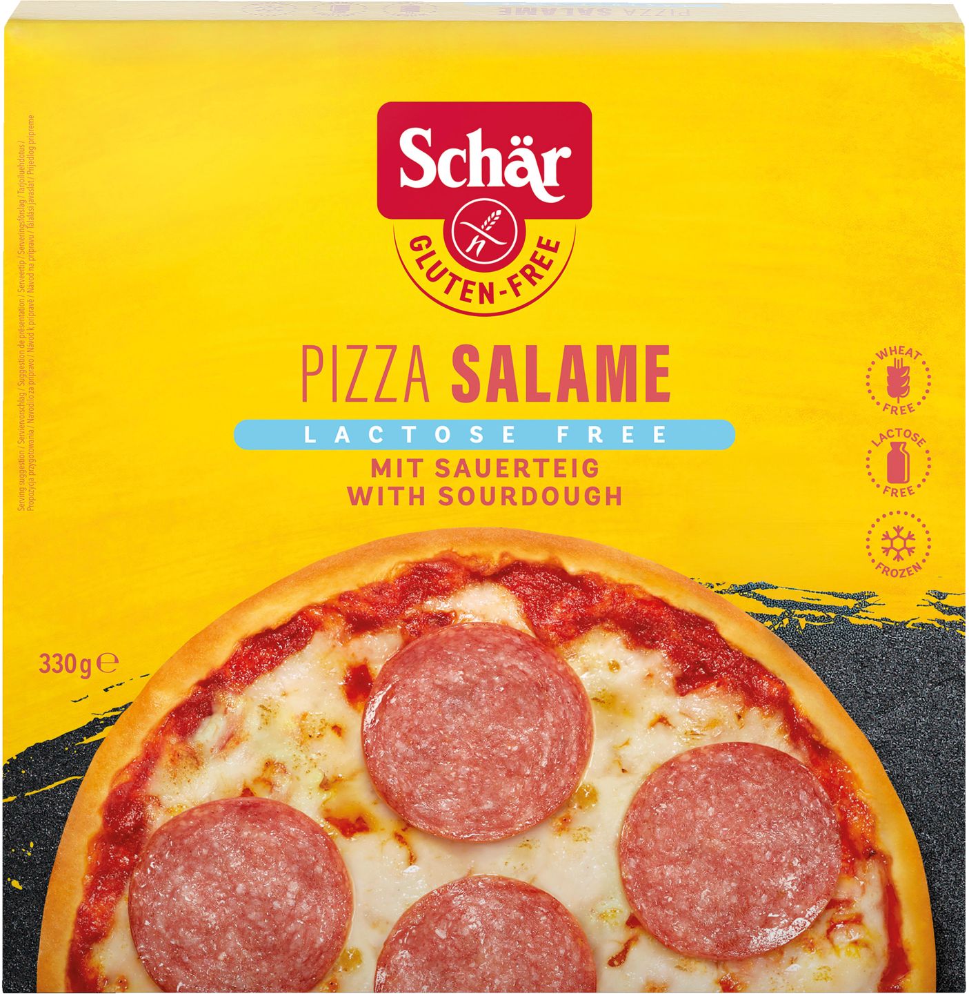 Schär PizzaSalame
bezgluténová, delaktózovaná