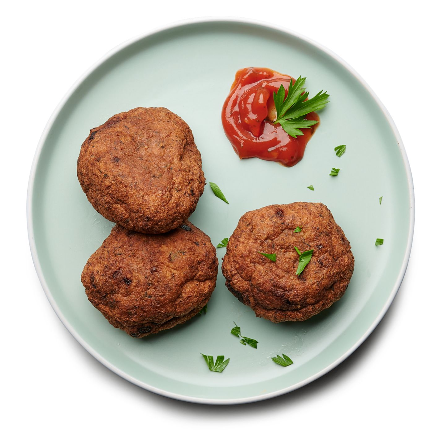 Изображение на Пържено кюфте от нашата витрина